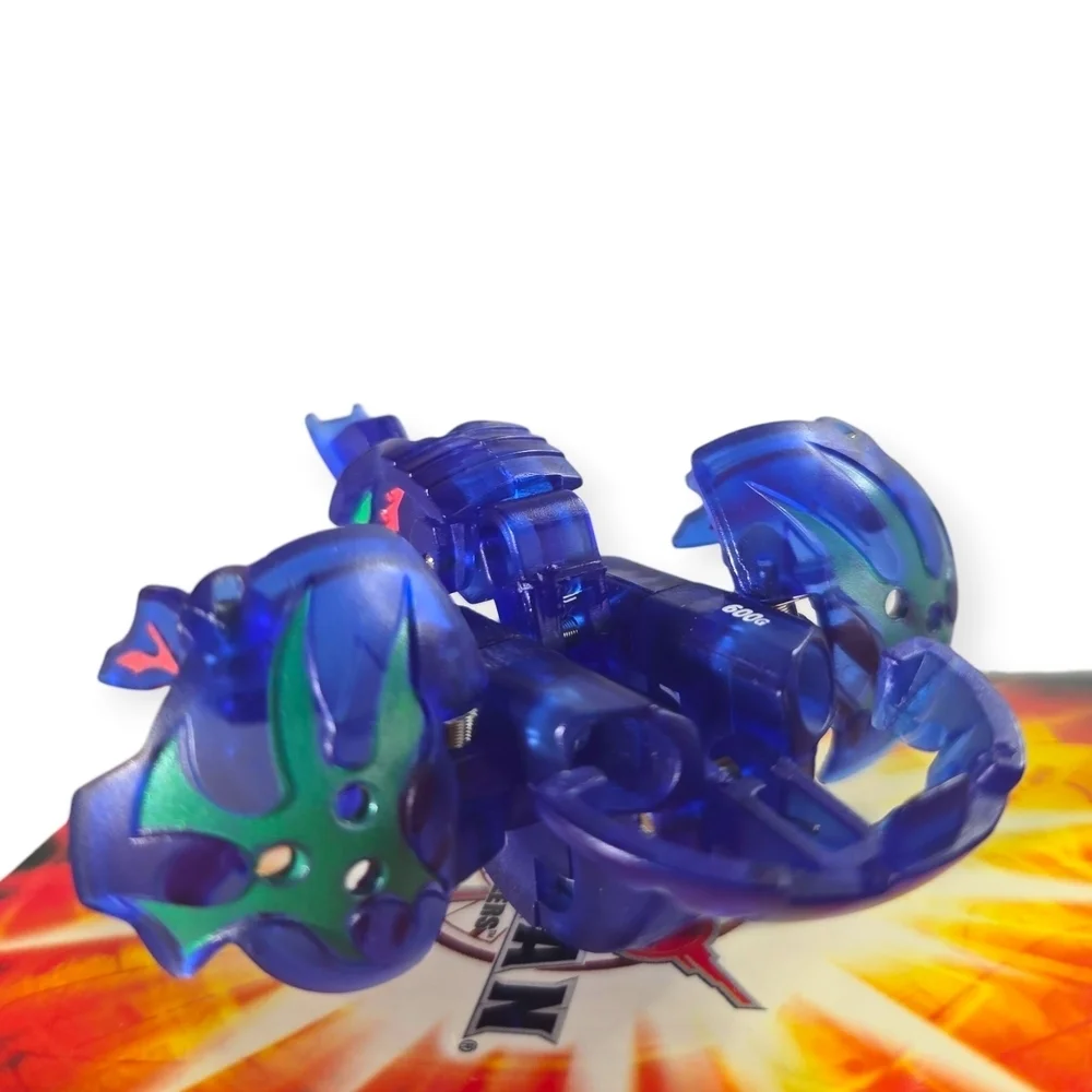 Bakugan Translucent Storm Skyress Blue Aquos 600G New Vestroia Battle Brawlers